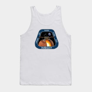 Mars InSight mission patch Tank Top